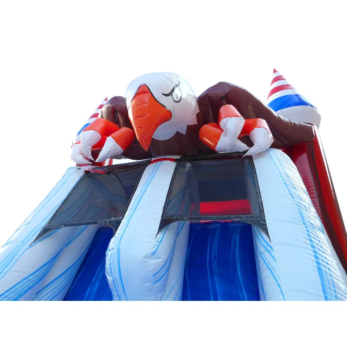 #24 - Bald Eagle Double Water Slide Combo